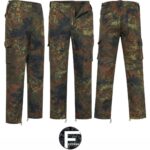 BRAND NEW M65 military style combat trousers German flektarn pattern