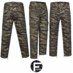 BRAND NEW M65 military style combat trousers Tiger stripe pattern