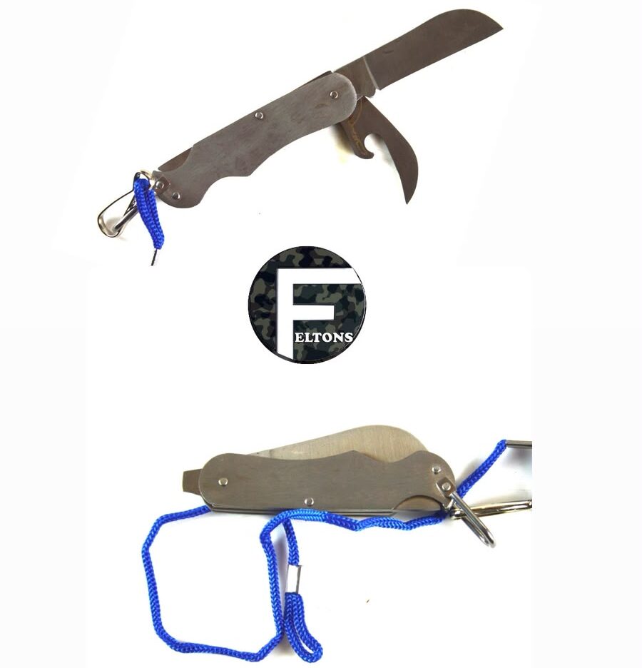 British Army Issue 2-Piece NATO Locking Pocket Knife