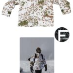 Swedish m90 Camo ECWCS Cold Wet Weather Parka Camouflage Outdoor Jacket