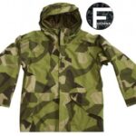 Swedish m90 Camo ECWCS Cold Wet Weather Parka Camouflage Outdoor Jacket