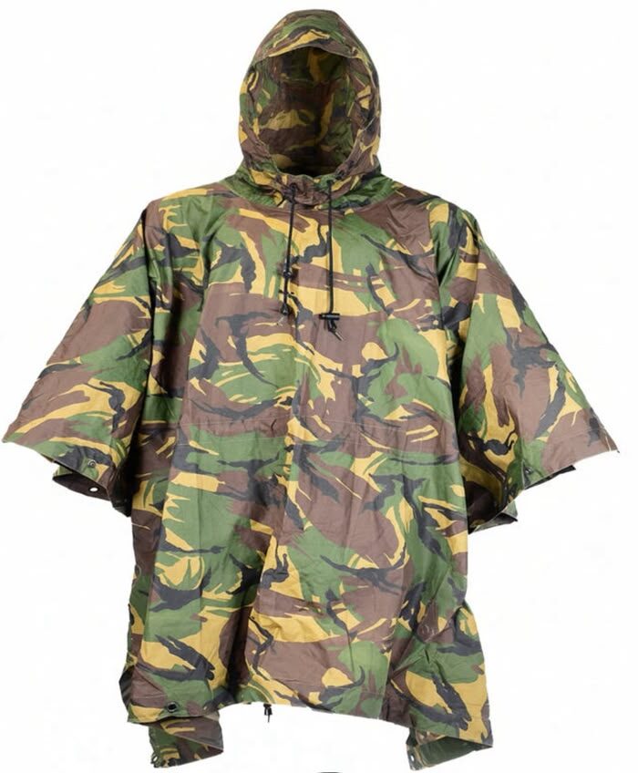 Dutch Army DPM Waterproof Military Poncho Supergrade/new condition